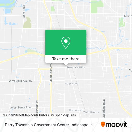 Mapa de Perry Township Government Center