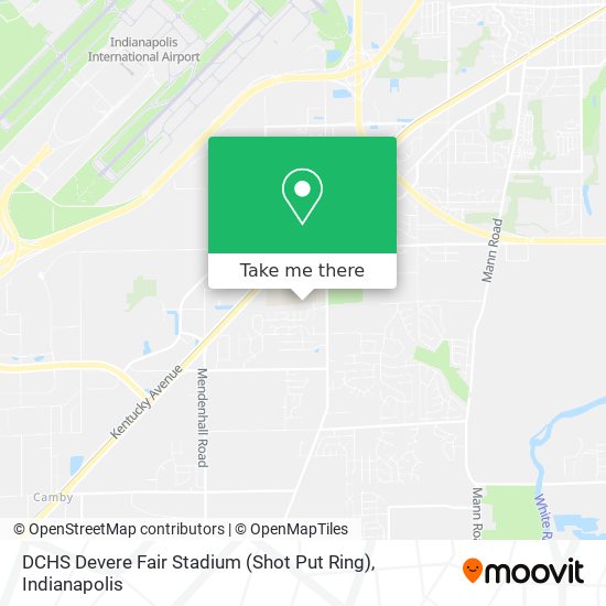 DCHS Devere Fair Stadium (Shot Put Ring) map