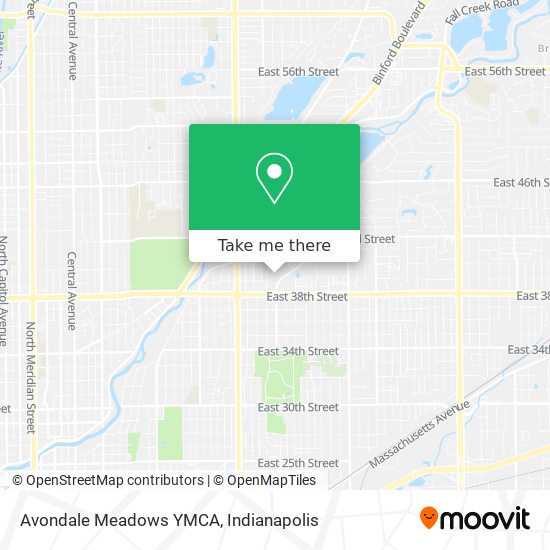 Avondale Meadows YMCA map
