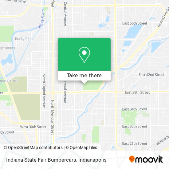 Mapa de Indiana State Fair Bumpercars