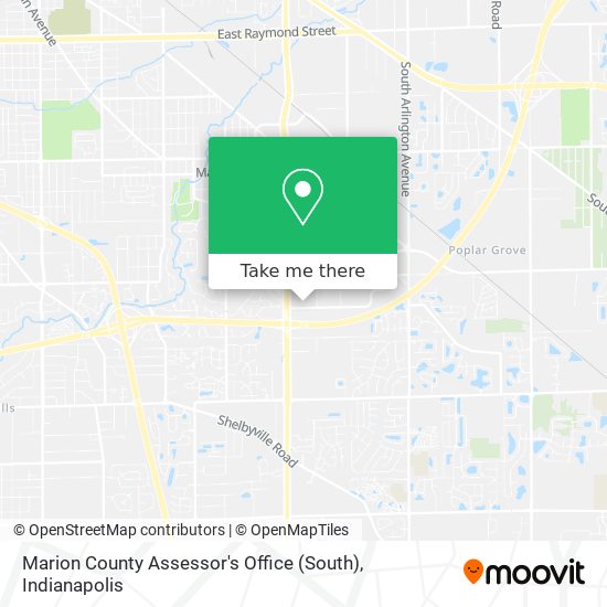 Marion County Assessor's Office (South) map