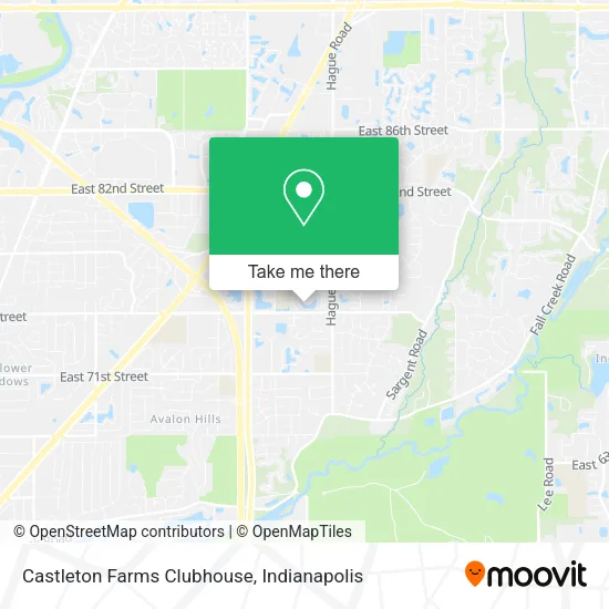 Mapa de Castleton Farms Clubhouse
