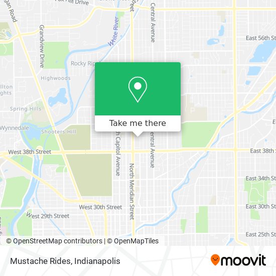 Mustache Rides map