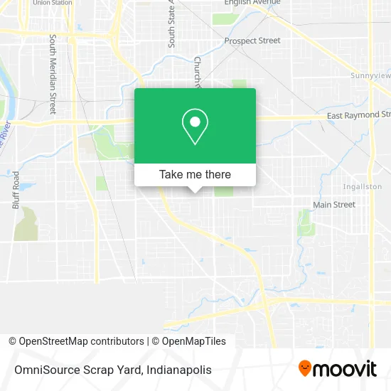 Mapa de OmniSource Scrap Yard