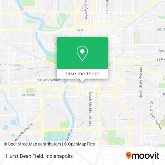 Hurst Bean Field map
