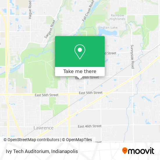 Ivy Tech Auditorium map