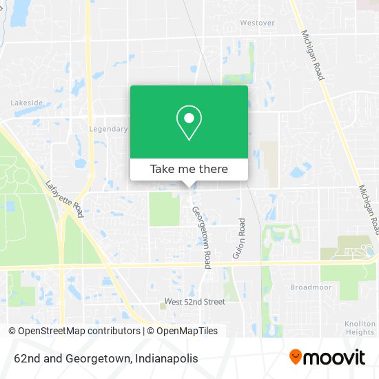 62nd and Georgetown map