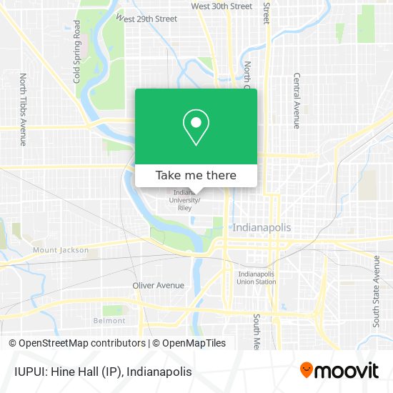 IUPUI: Hine Hall (IP) map