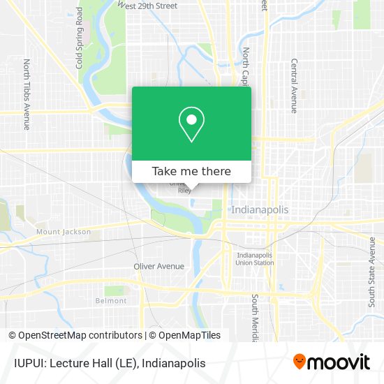 IUPUI: Lecture Hall (LE) map