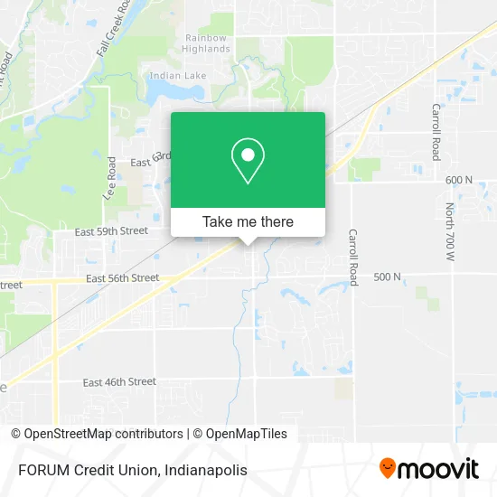Mapa de FORUM Credit Union