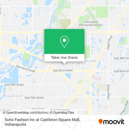 Castleton Square Mall Map How To Get To Soho Fashion Inc At Castleton Square Mall In Indianapolis  City (Balance) By Bus?