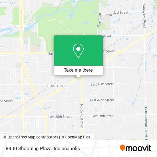 8900 Shopping Plaza map