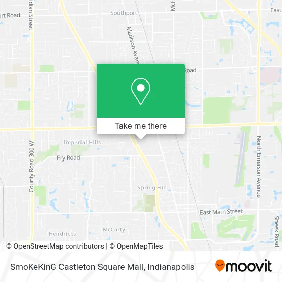 SmoKeKinG Castleton Square Mall map