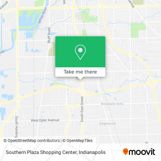 Southern Plaza Shopping Center map
