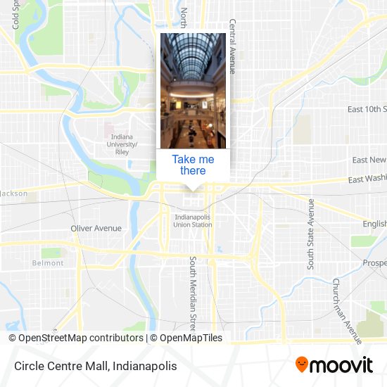 Circle Centre Mall map