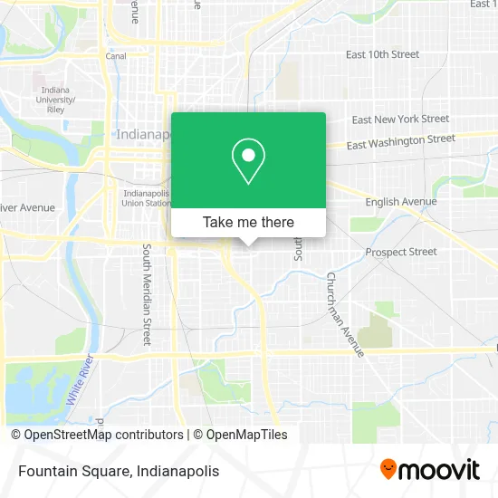 Fountain Square map