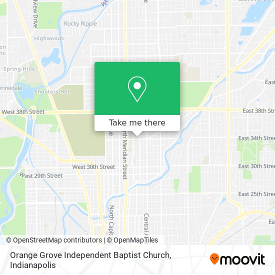 Mapa de Orange Grove Independent Baptist Church