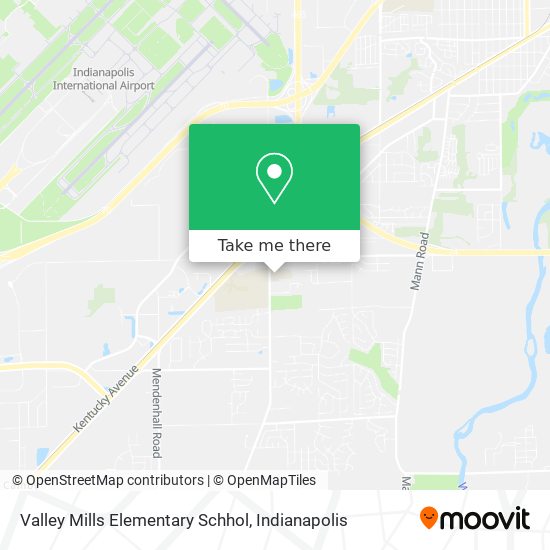 Valley Mills Elementary Schhol map