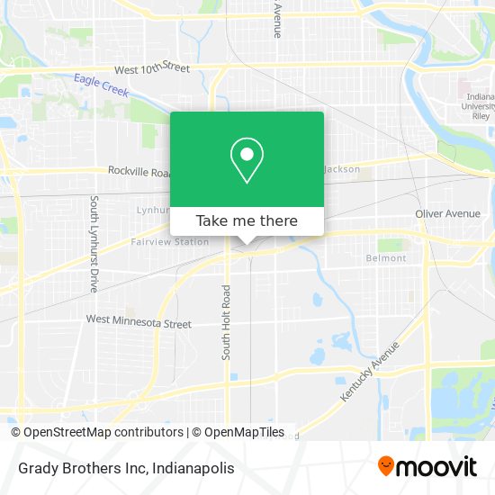 Mapa de Grady Brothers Inc