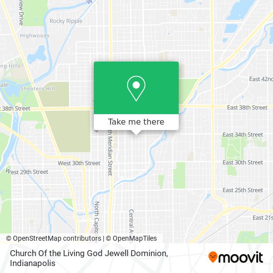 Mapa de Church Of the Living God Jewell Dominion