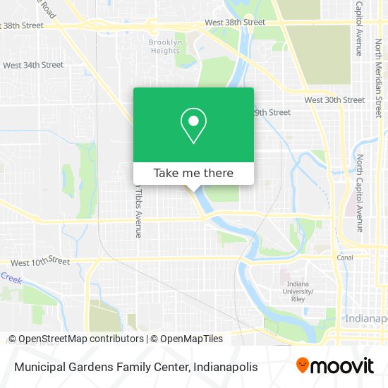 Mapa de Municipal Gardens Family Center