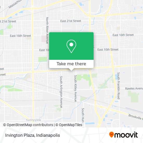 Irvington Plaza map