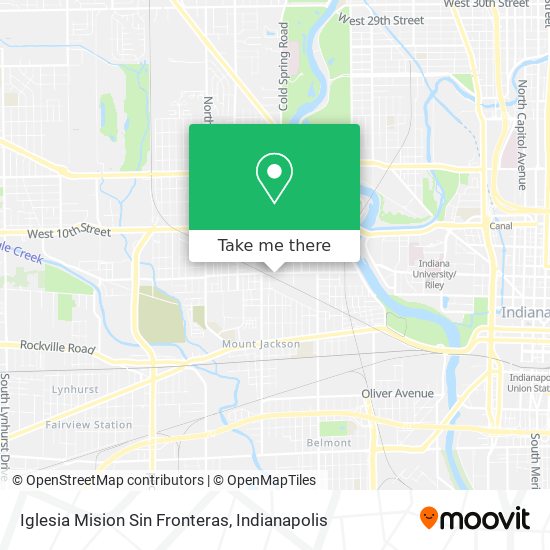 Iglesia Mision Sin Fronteras map