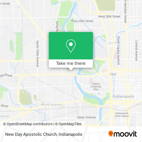 New Day Apostolic Church map