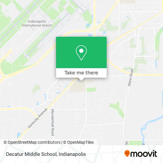 Decatur Middle School map