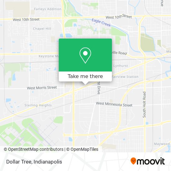Mapa de Dollar Tree