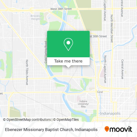 Mapa de Ebenezer Missionary Baptist Church
