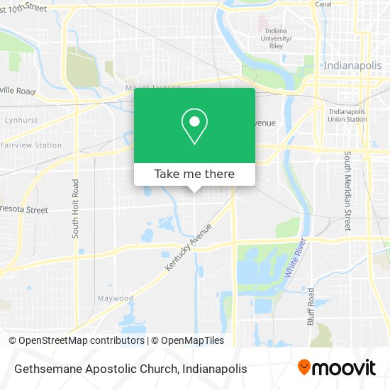 Gethsemane Apostolic Church map