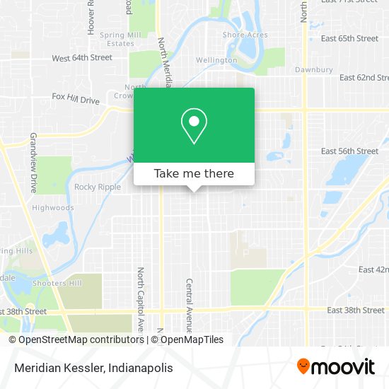 Meridian Kessler map