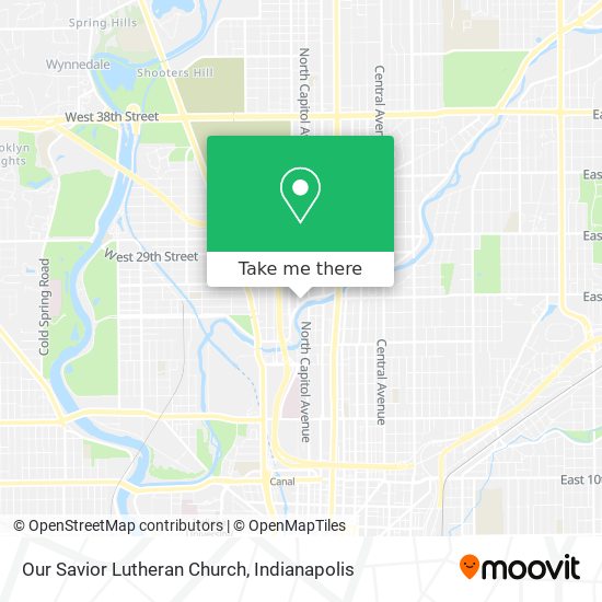 Mapa de Our Savior Lutheran Church