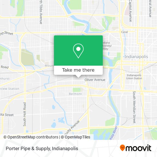 Porter Pipe & Supply map