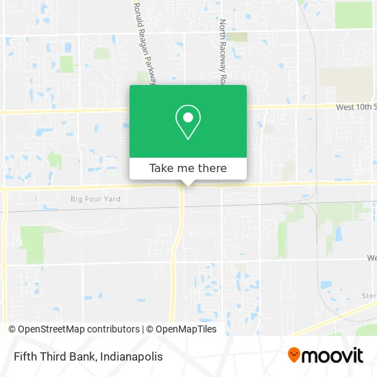 Fifth Third Bank map