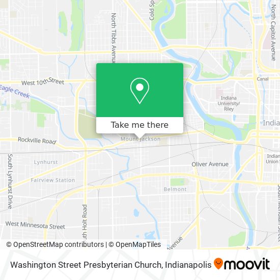 Mapa de Washington Street Presbyterian Church