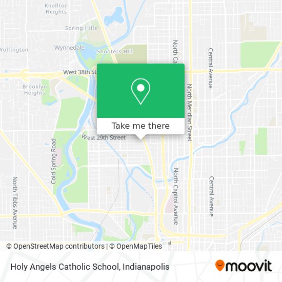 Mapa de Holy Angels Catholic School