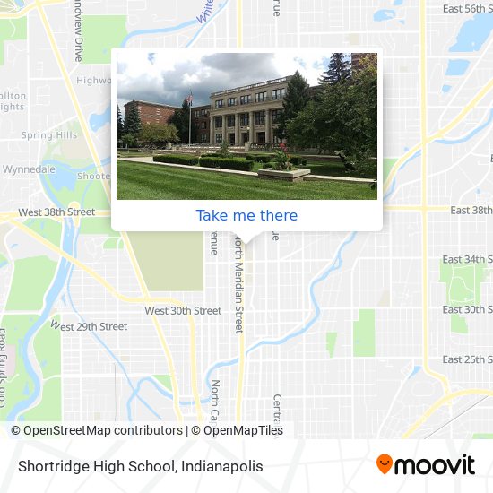 Mapa de Shortridge High School