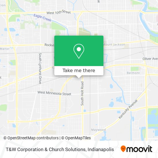 Mapa de T&W Corporation & Church Solutions