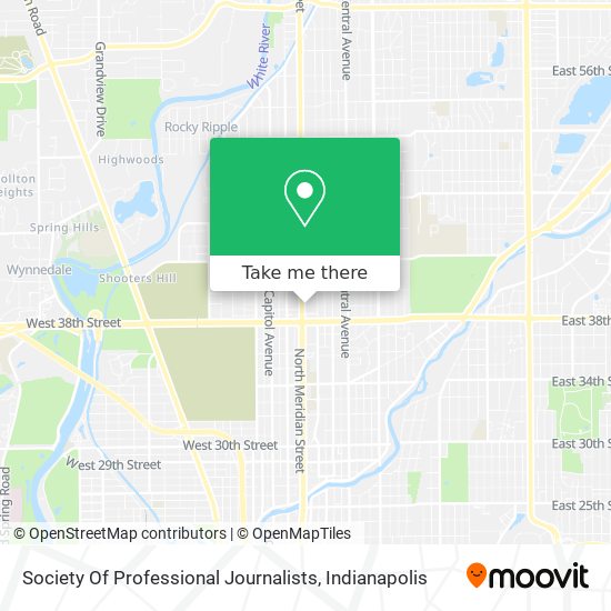 Mapa de Society Of Professional Journalists