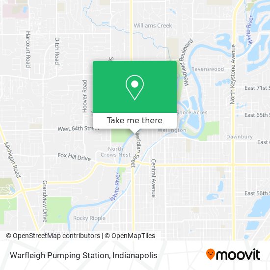 Mapa de Warfleigh Pumping Station