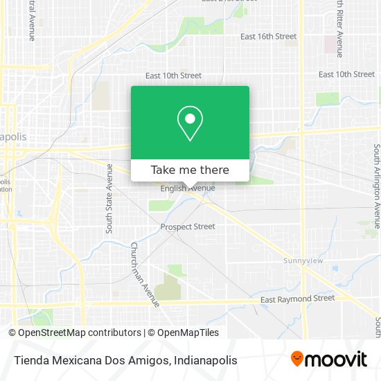 Tienda Mexicana Dos Amigos map