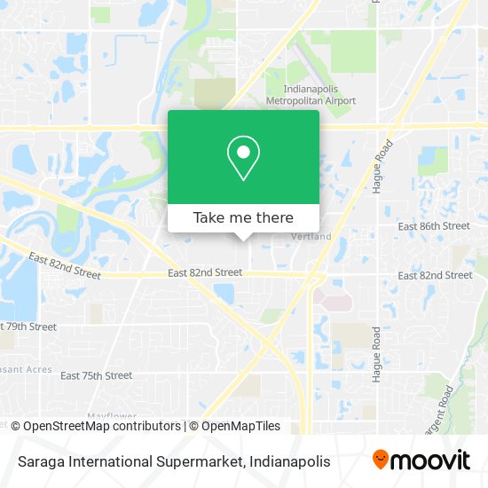 Saraga International Supermarket map