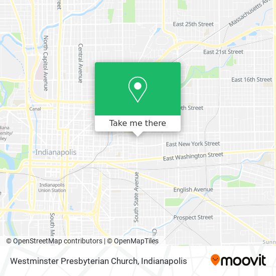 Mapa de Westminster Presbyterian Church
