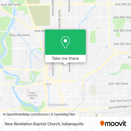 New Revelation Baptist Church map