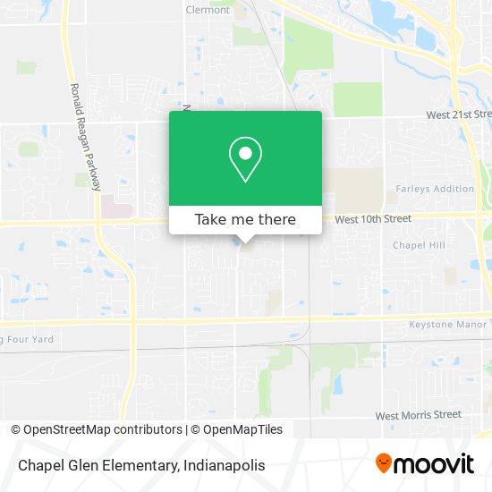 Mapa de Chapel Glen Elementary