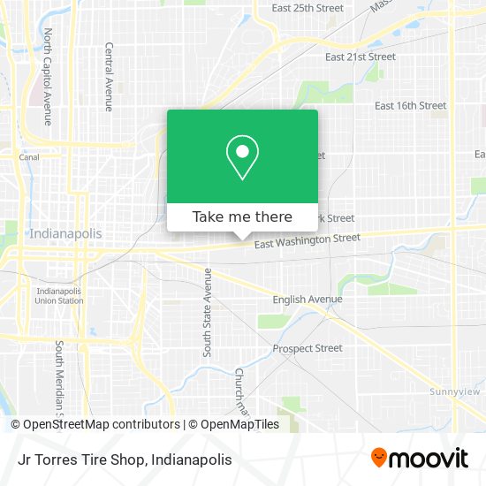 Jr Torres Tire Shop map