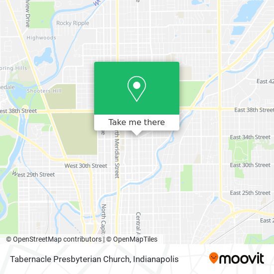 Mapa de Tabernacle Presbyterian Church