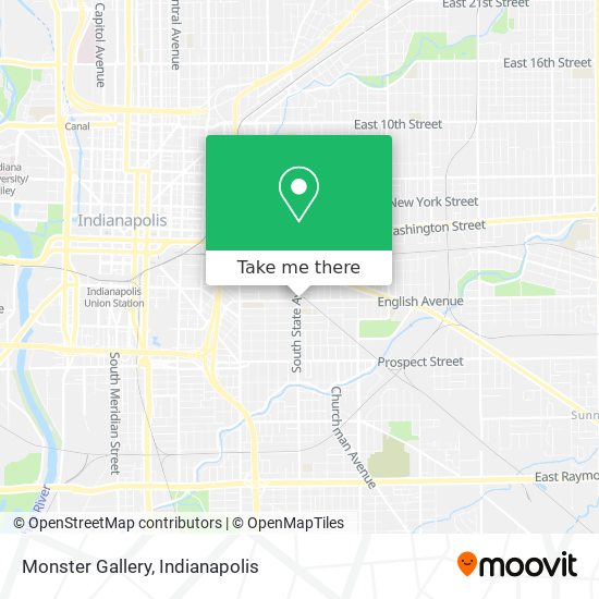 Monster Gallery map